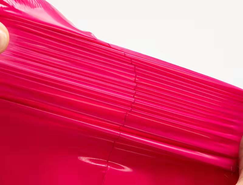 遂宁玫红色快递袋-05